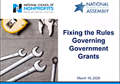 Fixing the Rules Governing Government Grants