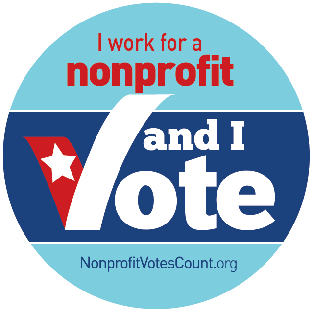 I work for a nonprofit and I vote
