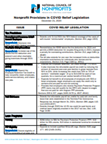 Nonprofit Provisions in COVID Relief Bill