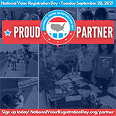 National Voter Registration Day Proud Partner