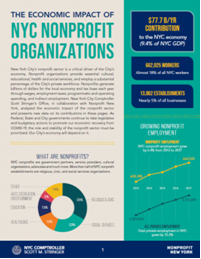 The Economic Impact of NYC Nonprofit Organizations