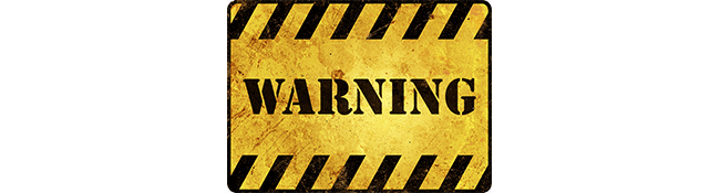 warning