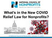 Whats in the New COVID Relief Law for Nonprofits